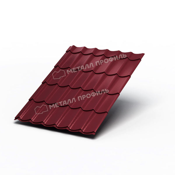 Металлочерепица Ламонтерра Colorcoat Prisma PUR50 RAL3005