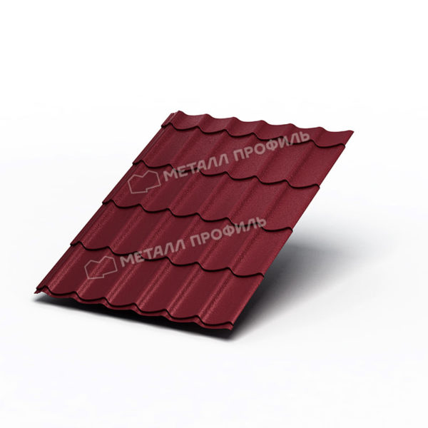 Металлочерепица Ламонтерра Plastizol RAL3005